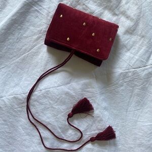 Sezane travel jewelry pouch